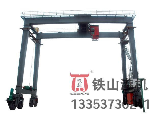 山東煙臺(tái)輪胎式集裝箱龍門(mén)吊廠(chǎng)家輪胎式集裝箱龍門(mén)吊跨箱作業(yè)特點(diǎn)